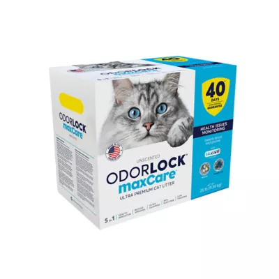 OdorLock Max Care Clumping Clay Cat Litter - 25Lb - Image 1