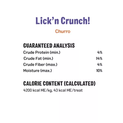Three Dog Bakery Lick'n Crunch Churro Dog Treat - 13 oz - Image 6
