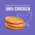 Three Dog Bakery Bark N' Crunch All Life Stages Dog Treats - Chicken Chips 8 oz image thumbnail 2