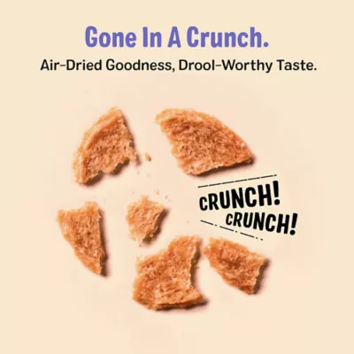 Three Dog Bakery Bark N' Crunch All Life Stages Dog Treats - Chicken Chips 8 oz - Image 3