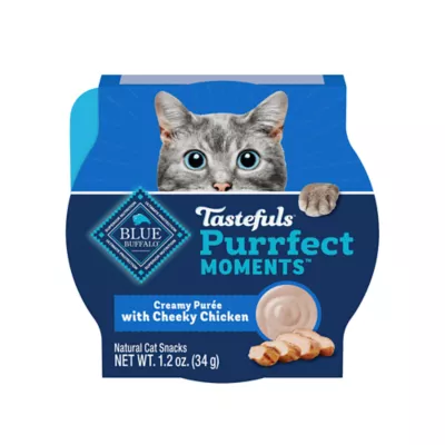 Blue Buffalo Tastefuls Purrfect Moments Lickable Adult Cat Treats - Creamy Puree, 1.2 Oz - Image 1