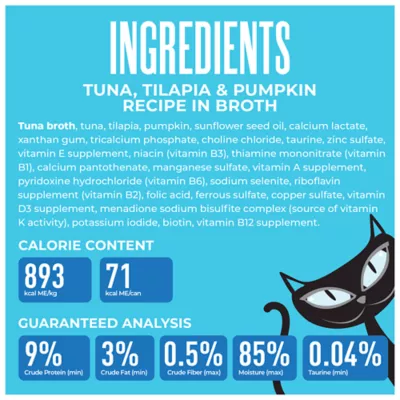 Tiki Cat Friends Adult Cat Wet Food - In Broth, With Pumpkin, 2.8 Oz - Image 3