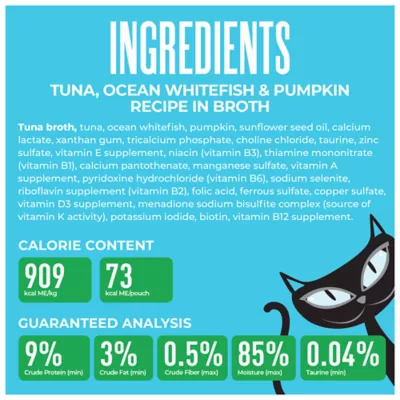 Tiki Cat Friends Adult Cat Wet Food - In Broth, With Pumpkin, 2.8 Oz Pouch - Image 3
