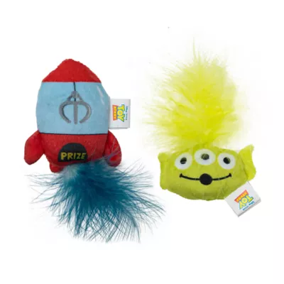 GMASON Toy Story Alien Space Ship Cat Toy 2-Pack - Image 1