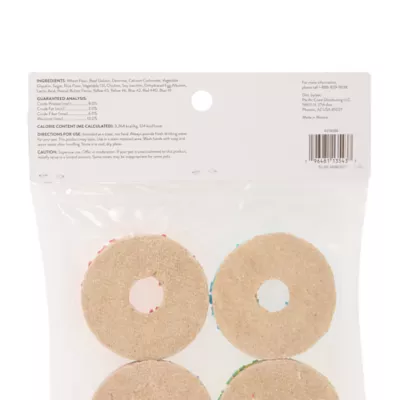 Thrills & Chills Lil' Monster Donuts Rawhide-Free Dog Treats, Peanut Butter Flavor 4 ct - Image 3