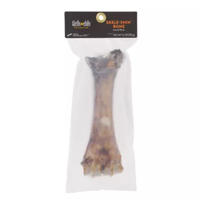 Thrills & Chills Skele-shin Bone Dog Treat - Natural Flavor 10 oz - Image 3