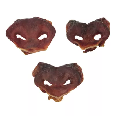 Thrills & Chills Monster Munch Smoked Pig Snouts, Dog Treats - Natural Flavor 1.5 oz - Image 1