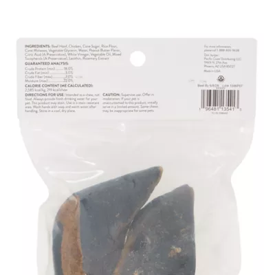 Thrills & Chills Boogeyman Stuffed Booties Dog Chews - Peanut Butter Flavor 6 oz - Image 4