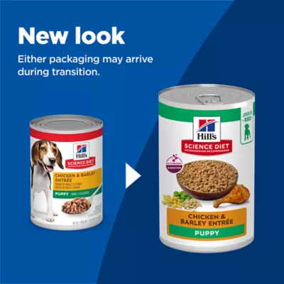 Hill's Science Diet Puppy Canned Dog Food, Chicken & Barley Entrée - Image 8