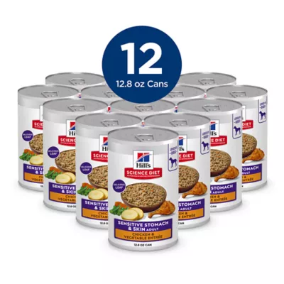 Hill's Science Diet Adult Dog Wet Food, Chicken & Vegetable Entrée, 12 x 363 g - Image 3