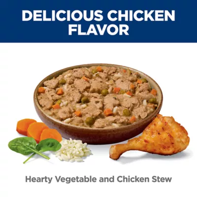Hill's Science Diet Adult Dog Wet Food, Hearty Chicken & Vegetable Stew, 12 x 354 g - Image 5