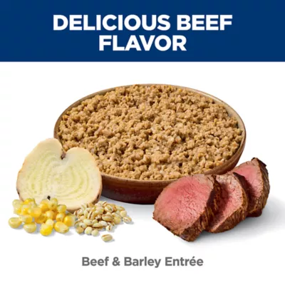 Hill's Science Diet Senior 7+ Canned Dog Food, Beef & Barley Entrée - Image 5