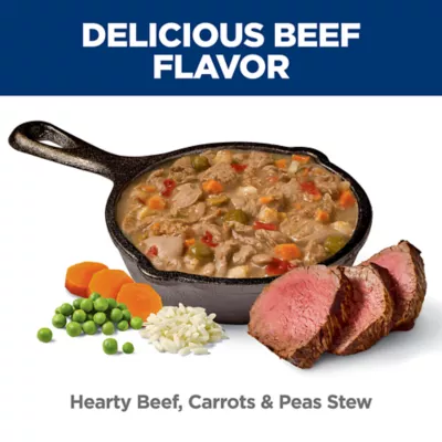 Hill's Science Diet Adult Healthy Cuisine Canned Dog Food, Hearty Beef, Carrots & Peas Stew - Image 4