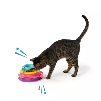 Whisker City® 3 Tier Track Cat Toys - Image 3