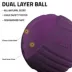 Playology® Bacon Scented Dual Layer Ball Dog Toy, Jumbo image thumbnail 2