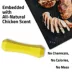 Playology Chicken Scented Squeaky Chew Stick Dog Toy, Jumbo image thumbnail 4