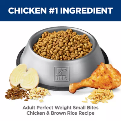 Hill's Science Diet Adult Perfect Weight Small Bites Dry Dog Food, Chicken Recipe - Image 5