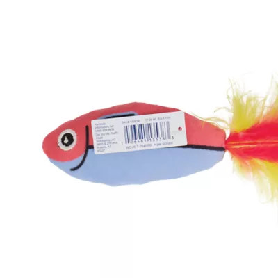 Whisker City® Plush Bulk Fish Cat Toys - Image 6