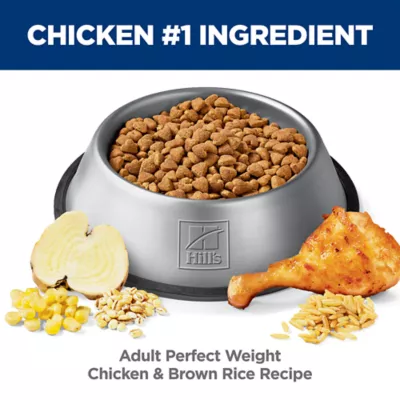 Hill's Science Diet Adult Perfect Weight Chicken Recipe Dry Dog Food - Image 5