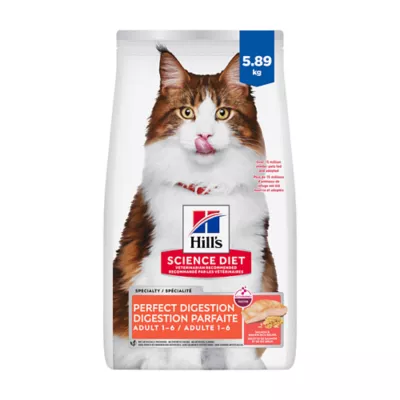 Hill's Science Diet Adult Perfect Digestion Dry Cat Food - Image 1
