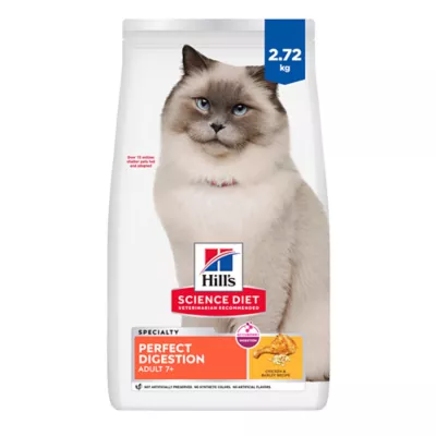 Hill's Science Diet Adult 7+ Perfect Digestion Dry Cat Food - Image 1