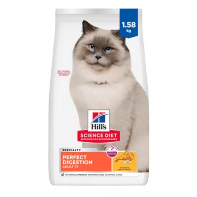 Hill's Science Diet Adult 7+ Perfect Digestion Dry Cat Food - Image 1