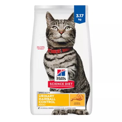 Hill's Science Diet Adult Urinary & Hairball Control Dry Cat Food - Image 1