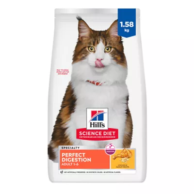 Hill's Science Diet Adult Perfect Digestion Dry Cat Food - Image 1
