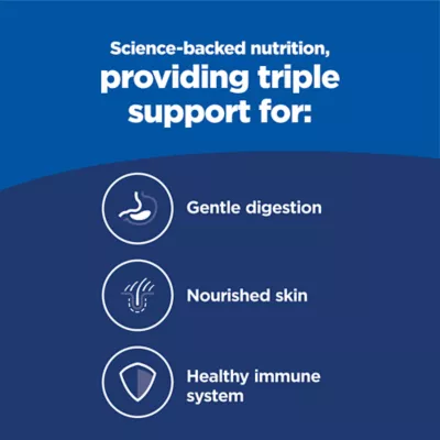 Hill's Science Diet Senior Sensitive Stomach & Skin Pollock Dry Cat Food - Image 4
