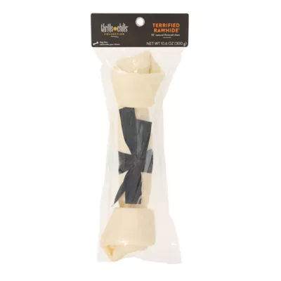 Thrills & Chills Terrified Rawhide Natural Flavor Dog Chew 13" - 1 Count 10.6 oz - Image 3