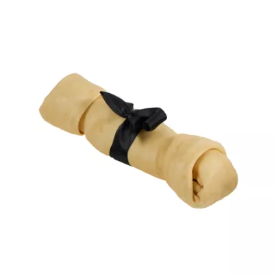 Thrills & Chills Terrified Rawhide Pumpkin Flavored Dog Chew 13" 1 Count, 10.6 oz - Image 2