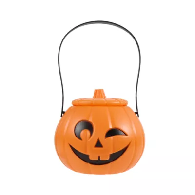 Thrills & Chills Hallow-Scream Snacks Dog Treats Mini Pail - Chicken Flavor 3.5 oz - Image 1