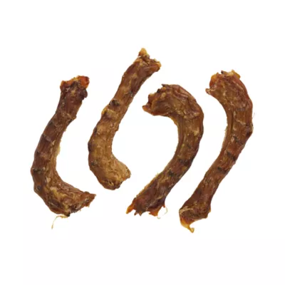 Thrills & Chills Cauldron Simmer Chicken Dinner Dog Chews - Chicken Necks 6 oz - Image 1