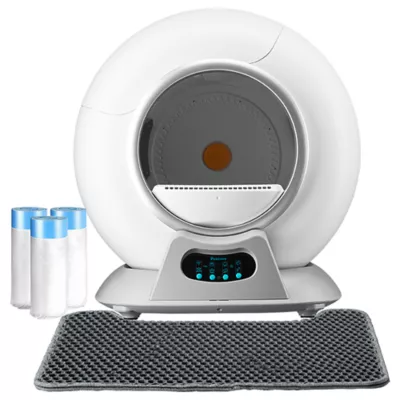 Petcove PurrTek Self Cleaning Litter Box With Automatic Cleaning - Built-in Odor Control - Image 1