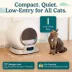 Petcove PurrTek Self Cleaning Litter Box With Automatic Cleaning - Built-in Odor Control image thumbnail 4