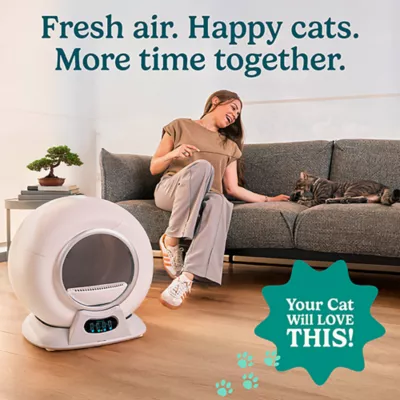 Petcove PurrTek Self Cleaning Litter Box With Automatic Cleaning - Built-in Odor Control - Image 8