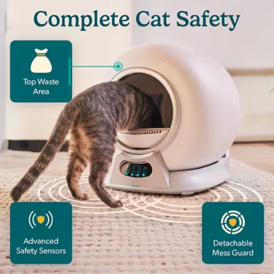 Petcove PurrTek Self Cleaning Litter Box With Automatic Cleaning - Built-in Odor Control - Image 9