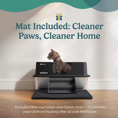 Petcove IronPaw Stainless Steel Litter Box - Scratch Resistant - Ultra-Durable - Image 4