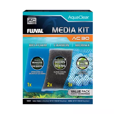 Fluval AquaClear AC30 Power Filter Media Maintenance Kit - Image 1
