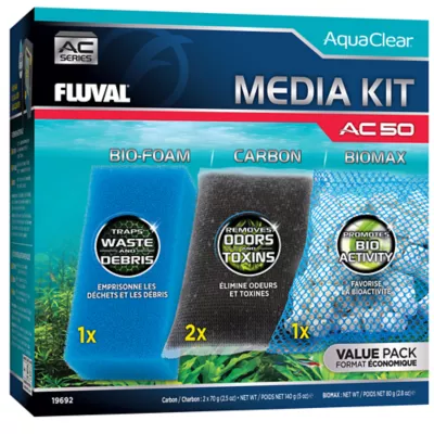 Fluval AquaClear AC50 Power Filter Media Maintenance Kit - Image 4