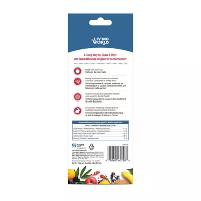 Living World Rabbit Treat Sticks, Fruit Flavour, 2-pack - Image 6