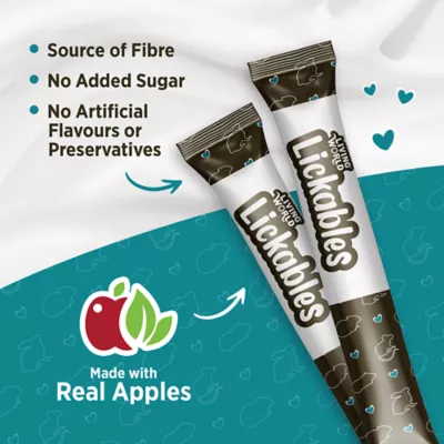 Living World LICKABLES Small Animal Treat, Apple - Image 2
