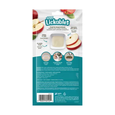 Living World LICKABLES Small Animal Treat, Apple - Image 4