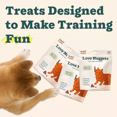WOOF Love Nuggets All Life Stages Dog Treats - Beef 5 oz - Image 5