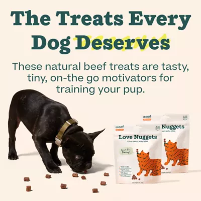 WOOF Love Nuggets All Life Stages Dog Treat - Chicken 5 oz - Image 3