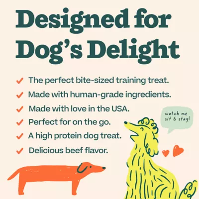 WOOF Love Nuggets All Life Stages Dog Treat - Chicken 5 oz - Image 4