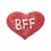 Wiggles & Wags Heart "BFF" Decorated Cookie Dog Treat, Apple Cinnamon Flavor 1.66 oz image thumbnail 1