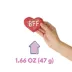 Wiggles & Wags Heart "BFF" Decorated Cookie Dog Treat, Apple Cinnamon Flavor 1.66 oz image thumbnail 2