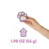 Wiggles & Wags Paw Decorated Cookie Dog Treat, Apple Cinnamon Flavor 1.98 oz image thumbnail 2