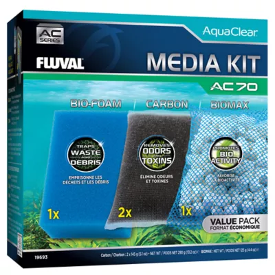 Fluval AquaClear AC70 Power Filter Media Maintenance Kit - Image 4